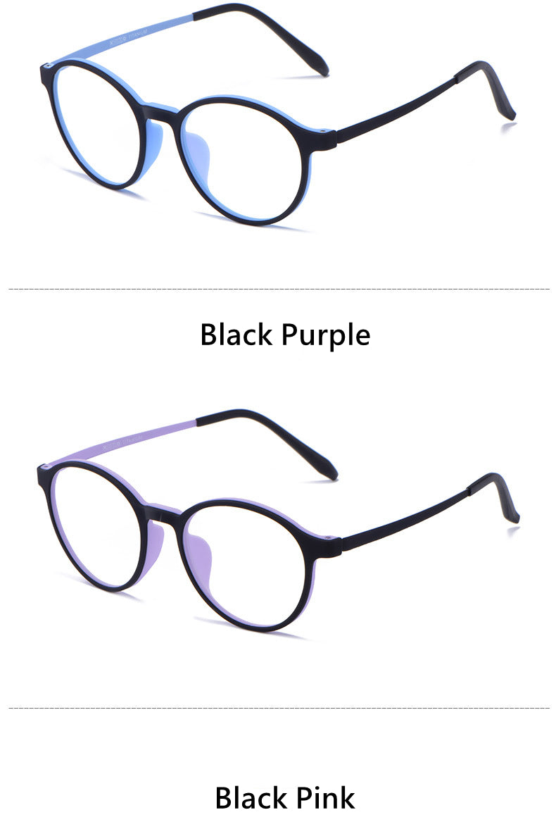 Gmei Unisex Full Rim TR 90 Titanium Alloy Round Frame Eyeglasses3050 Full Rim Gmei Optical