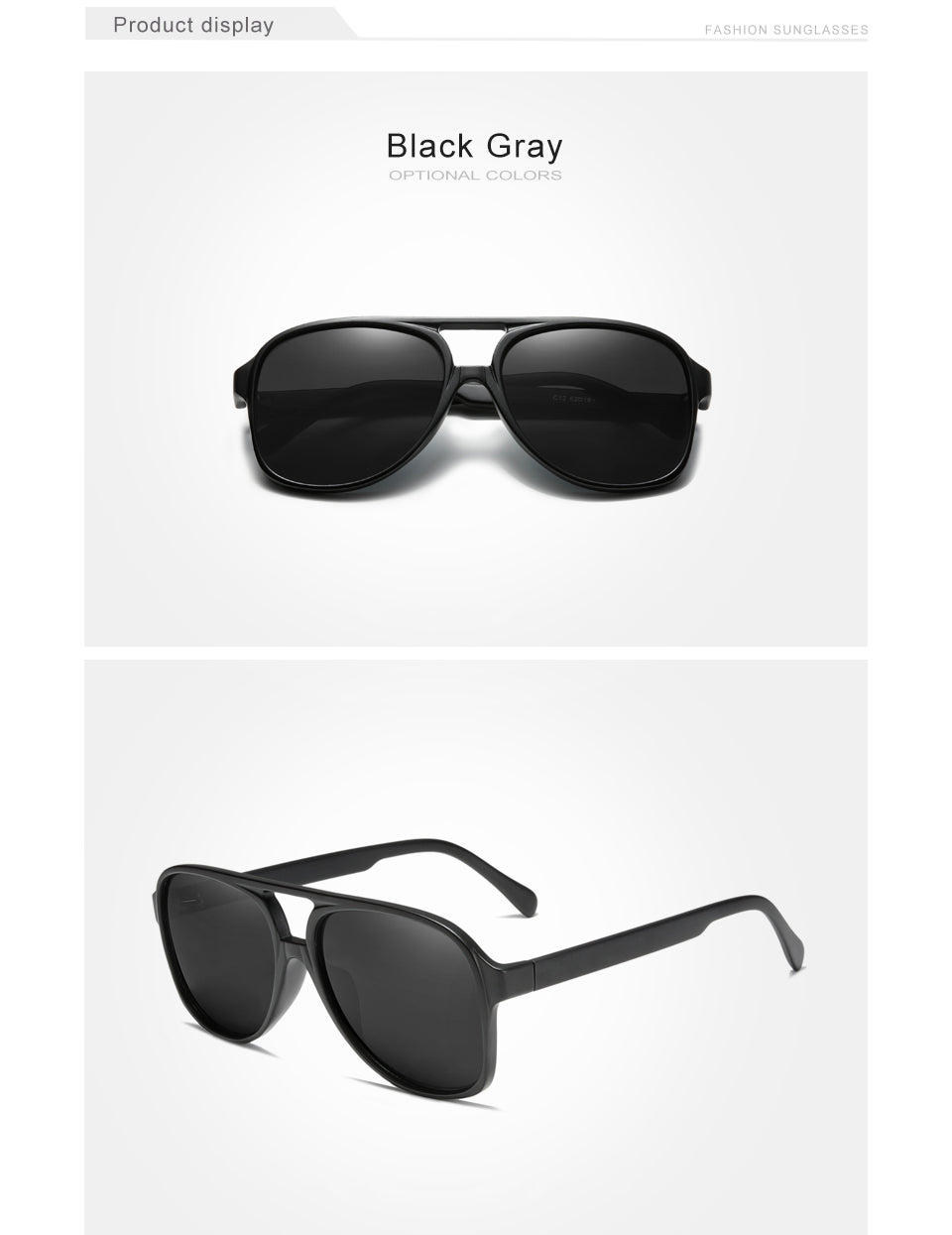 Oley Unisex Full Rim Round Acetate Titanium Frame Polarized Sunglasses Y7129 Sunglasses Oley