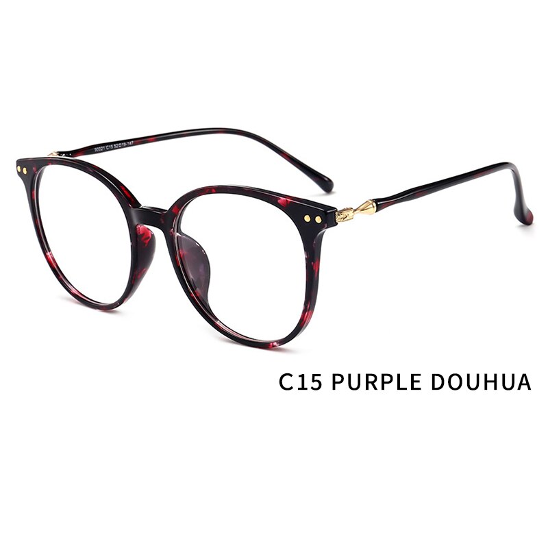 Kansept Unisex Full Rim Round Square Tr 90 Titanium Eyeglasses 90021 Full Rim Kansept C15