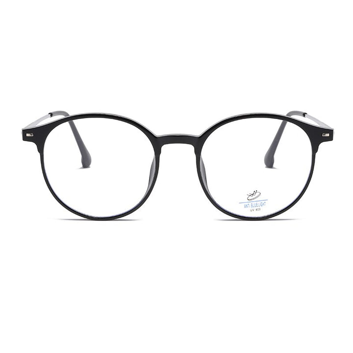 Reven Jate Unisex Full Rim Round Tr 90 Eyeglasses 81251 Full Rim Reven Jate