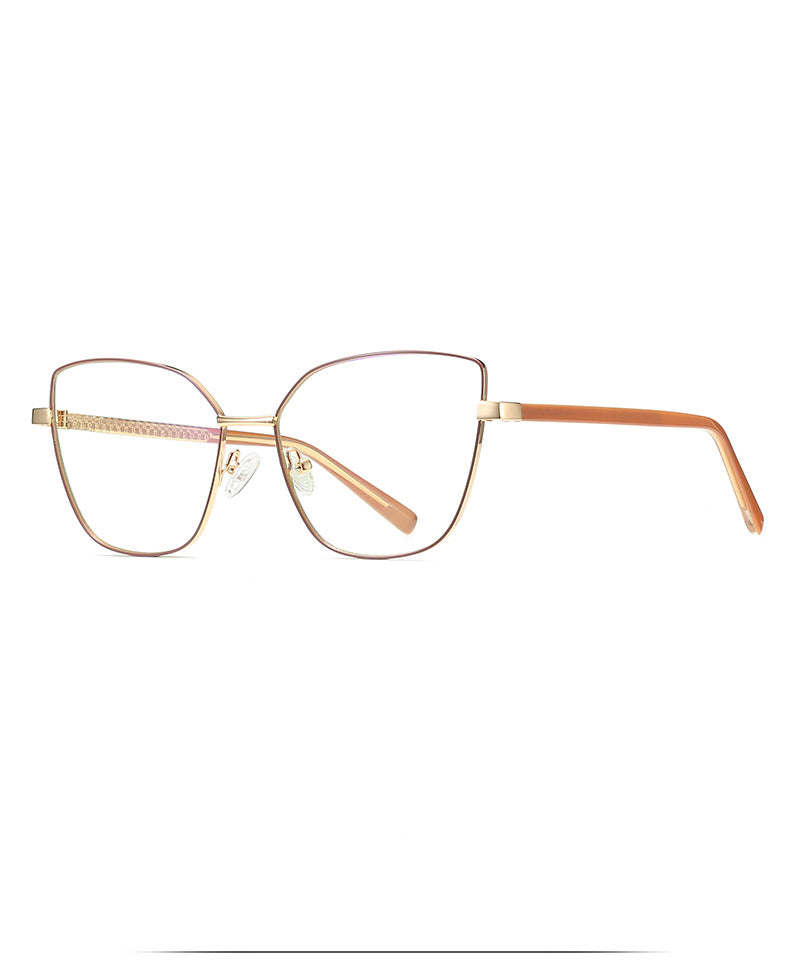 Hdcrafter Women's Full Rim Cat Eye Titanium Frame Eyeglasses 3002 Full Rim Hdcrafter Eyeglasses