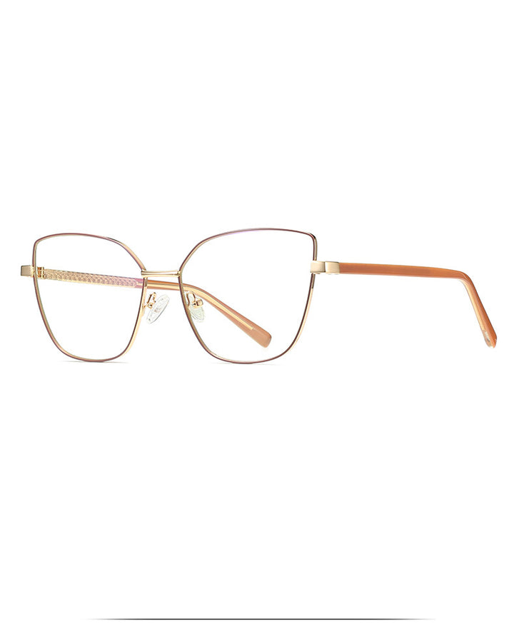 Hdcrafter Women's Full Rim Cat Eye Titanium Frame Eyeglasses 3002 Full Rim Hdcrafter Eyeglasses