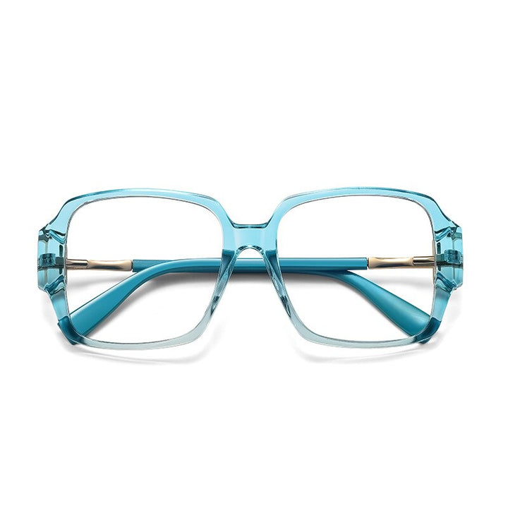 Hotony Women's Full Rim Square Acetate Eyeglasses 2099 Full Rim Hotony C4