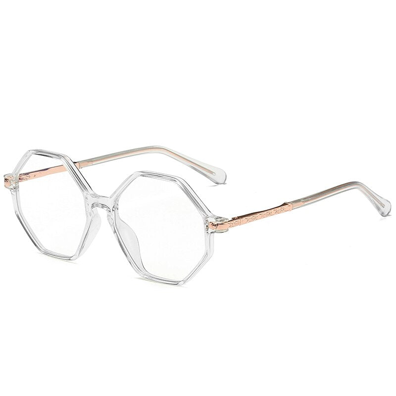 Zirosat Children's Unisex Full Rim Polygon Round Tr 90 Alloy Eyeglasses 20202 Full Rim Zirosat C2