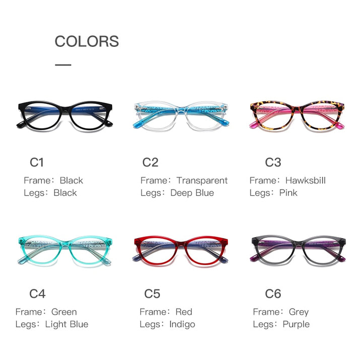 Zirosat Children's Unisex Full Rim Round Square Tr 90 + Cp Eyeglasses 20209 Full Rim Zirosat