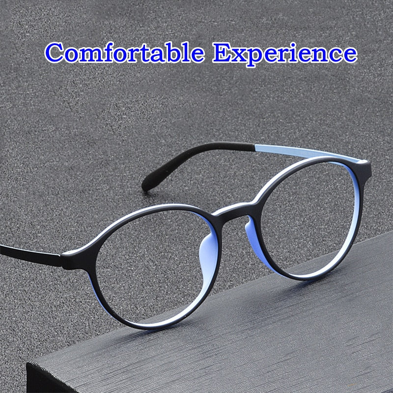 Gmei Unisex Full Rim TR 90 Titanium Alloy Round Frame Eyeglasses3050 Full Rim Gmei Optical