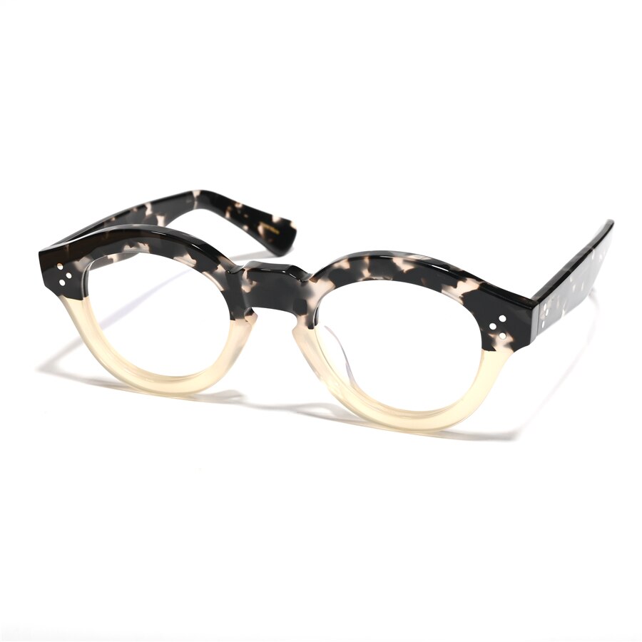 Cubojue Unisex Full Rim Oval Acetate Custom Lens Reading Glasses Cl001 Reading Glasses Cubojue