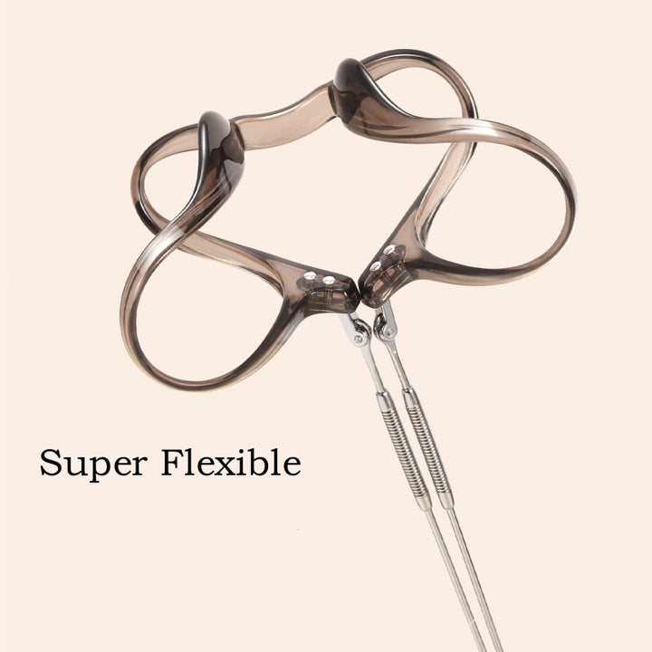 Yimaruili Unisex Full Rim Square Round Tr 90 Alloy Eyeglasses 90045 Full Rim Yimaruili Eyeglasses