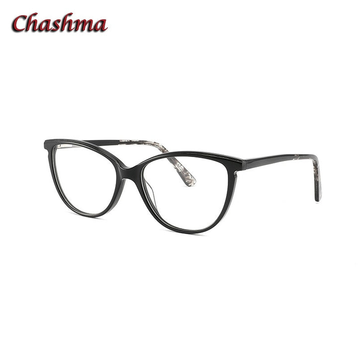 Chashma Ochki Women's Full Rim Square Cat Eye Acetate Eyeglasses 9014 Full Rim Chashma Ochki   