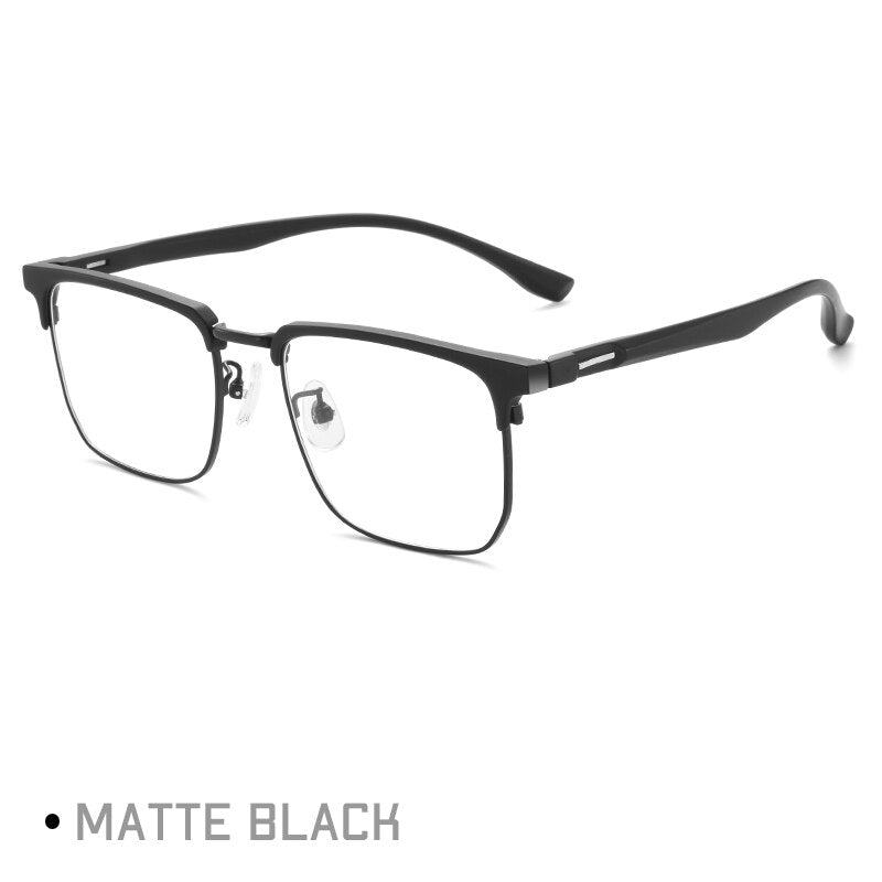 Gmei Unisex Full Rim Square Tr 90 Alloy Eyeglasses Tm12 Full Rim Gmei Optical C1