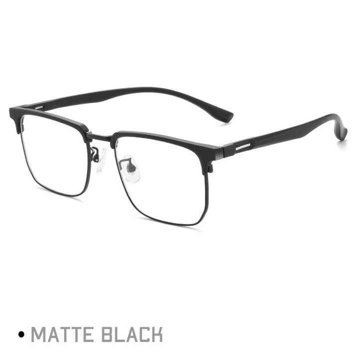 Gmei Unisex Full Rim Square Tr 90 Alloy Eyeglasses Tm12 Full Rim Gmei Optical C1