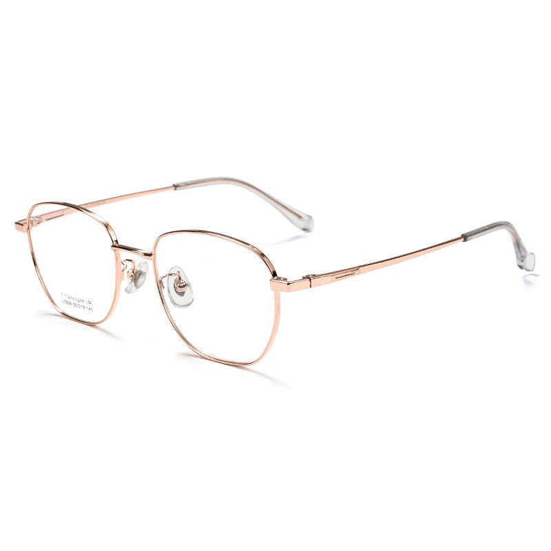 Bclear Unisex Full Rim Square Titanium Eyeglasses Lb5509 Full Rim Bclear