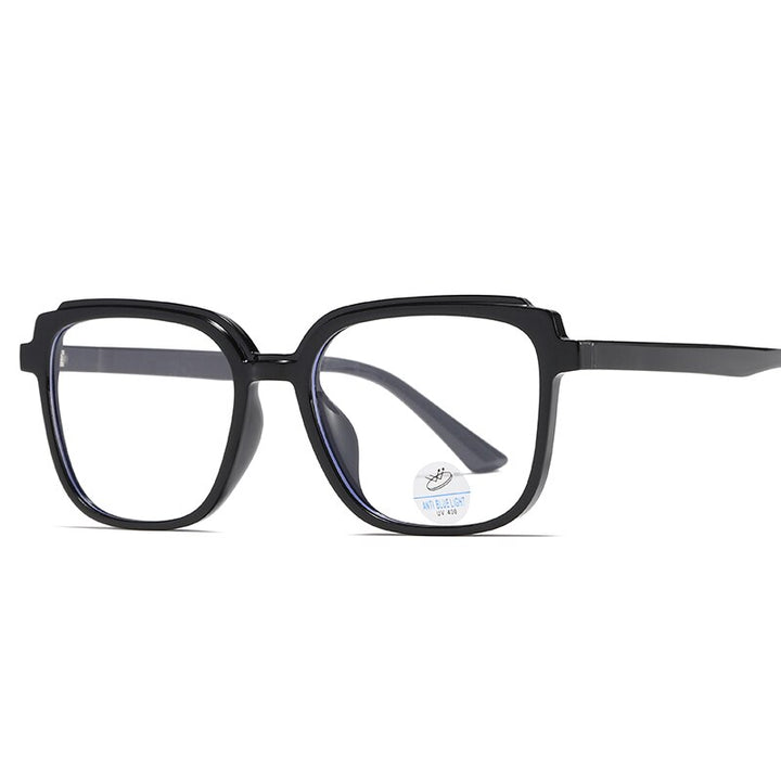 Reven Jate Unisex Full Rim Square Acetate Eyeglasses 81229 Full Rim Reven Jate