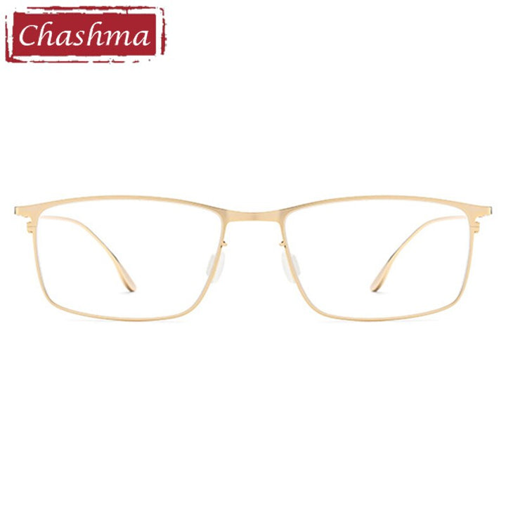 Chashma Ottica Unisex Full Rim Square Eyeglasses 18105 Full Rim Chashma Ottica
