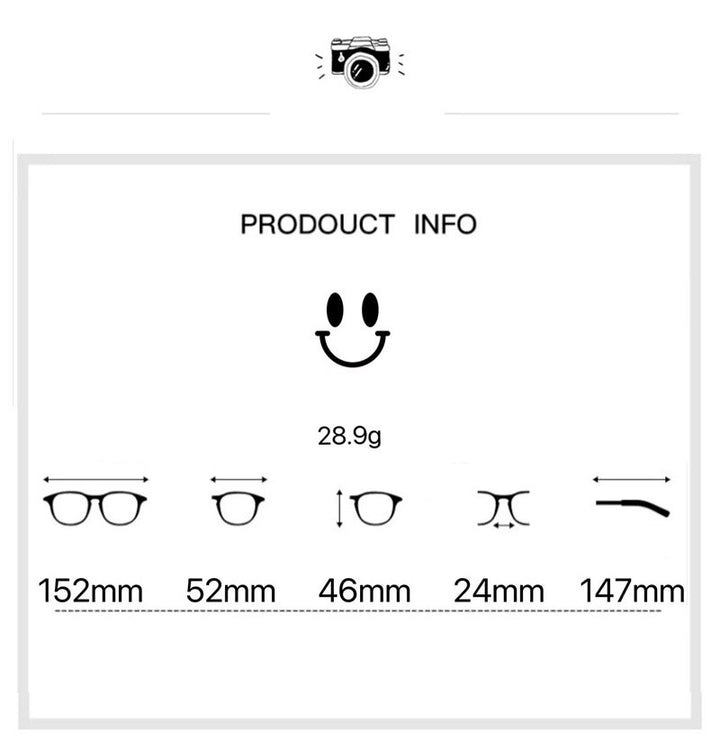 Cubojue Unisex Full Rim Square Oversized Tr 90 Titanium 152mm Myopic Reading Glasses Oz3320 Reading Glasses Cubojue