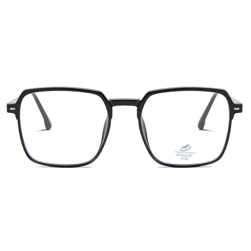 Reven Jate Unisex Full Rim Square Tr 90 Eyeglasses 81249 Full Rim Reven Jate