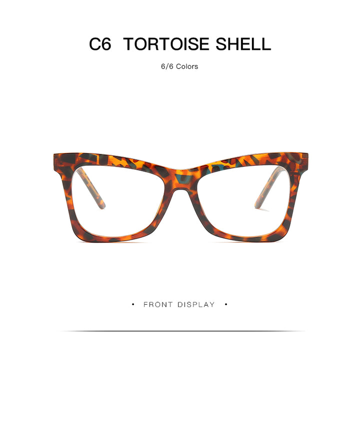 Gmei Women's Full Rim TR 90 Titanium Cat Eye Frame Eyeglasses 2042 Full Rim Gmei Optical