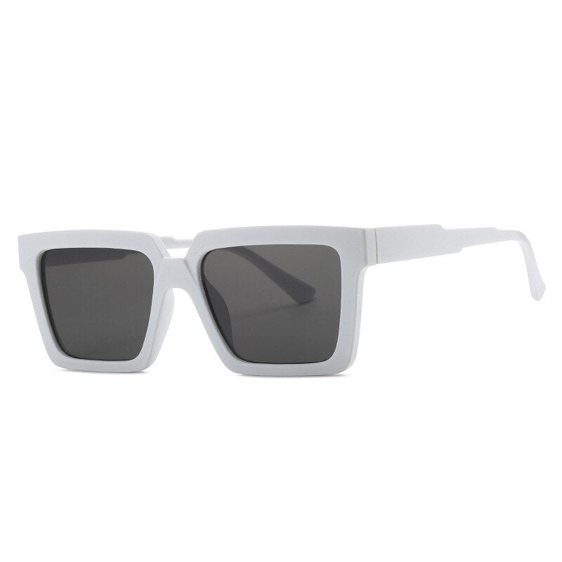 CCspace Unisex Full Rim Square Tr 90 Eyeglasses 55830 Full Rim CCspace WhiteBlack China