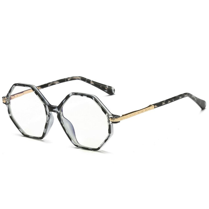 Zirosat Children's Unisex Full Rim Polygon Round Tr 90 Alloy Eyeglasses 20202 Full Rim Zirosat C8