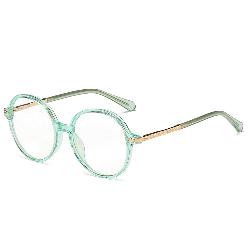 Zirosat Children's Unisex Full Rim Round Tr 90 Alloy Eyeglasses 20201 Full Rim Zirosat C6