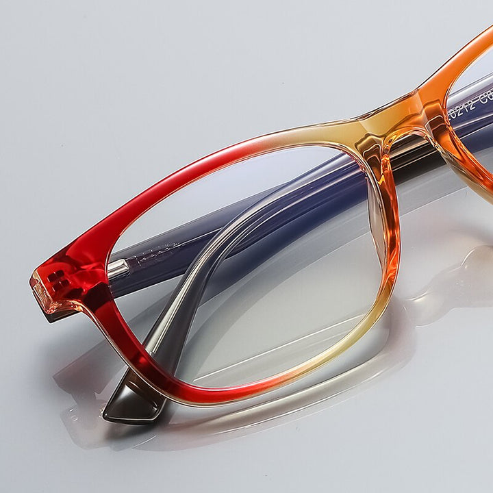 Zirosat Children's Unisex Full Rim Square Tr 90 + Cp Eyeglasses 20212 Full Rim Zirosat