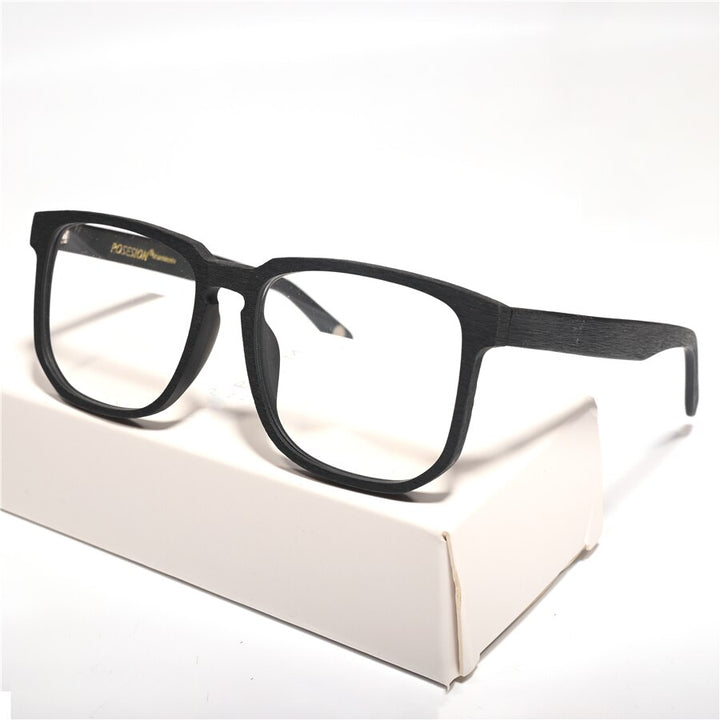 Cubojue Unisex Oversized Square Acetate Eyeglasses PS5104 Frame Cubojue   