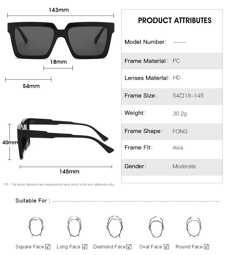 CCspace Unisex Full Rim Square Tr 90 Eyeglasses 55830 Full Rim CCspace