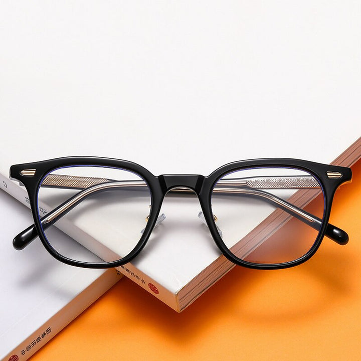 Zirosat Women's Full Rim Tr 90 Square Frame Eyeglasses B1811 Full Rim Zirosat