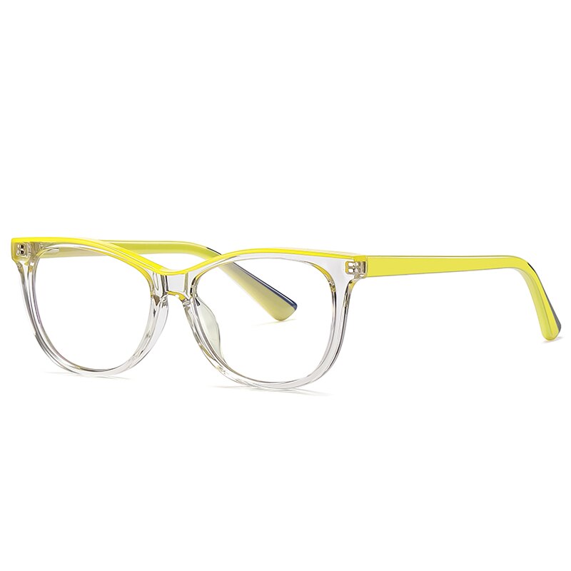 Zirosat Children's Unisex Full Rim Square Tr 90 + Cp Eyeglasses  20207 Full Rim Zirosat C2