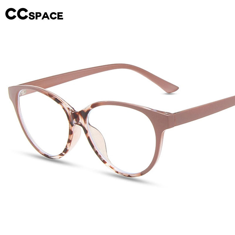 CCspace Unisex Full Rim Square Acetate Eyeglasses 55438 Full Rim CCspace