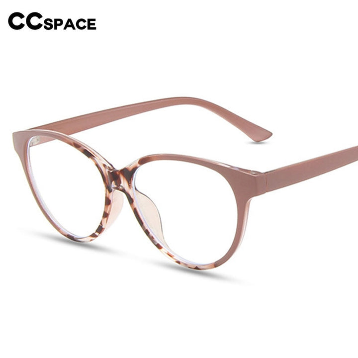 CCspace Unisex Full Rim Square Acetate Eyeglasses 55438 Full Rim CCspace