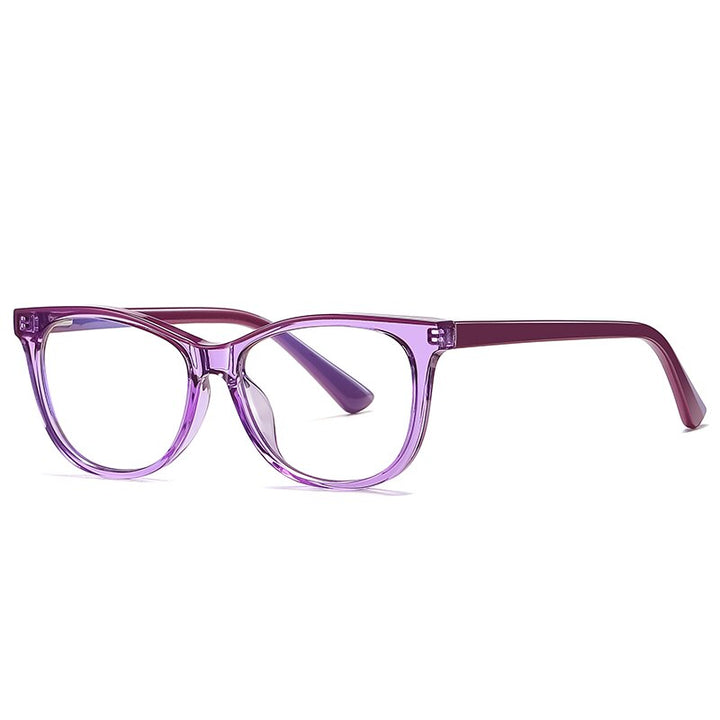 Zirosat Children's Unisex Full Rim Square Tr 90 + Cp Eyeglasses  20207 Full Rim Zirosat C4