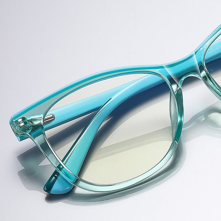 Zirosat Children's Unisex Full Rim Square Tr 90 + Cp Eyeglasses  20207 Full Rim Zirosat