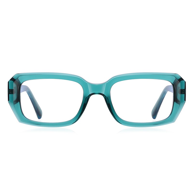 Reven Jate Unisex Full Rim Square Acetate Eyeglasses 2154 Full Rim Reven Jate