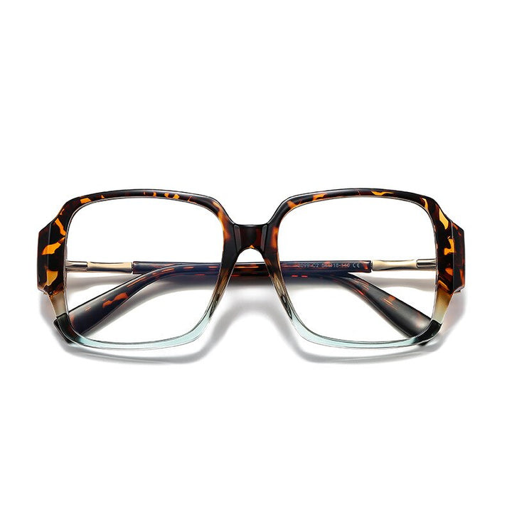 Hotony Women's Full Rim Square Acetate Eyeglasses 2099 Full Rim Hotony C2