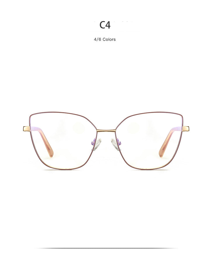 Hdcrafter Women's Full Rim Cat Eye Titanium Frame Eyeglasses 3002 Full Rim Hdcrafter Eyeglasses