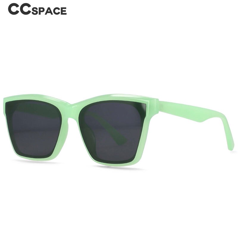CCspace Women's Full Rim Square Acetate Frame Sunglasses 53257 Sunglasses CCspace Sunglasses