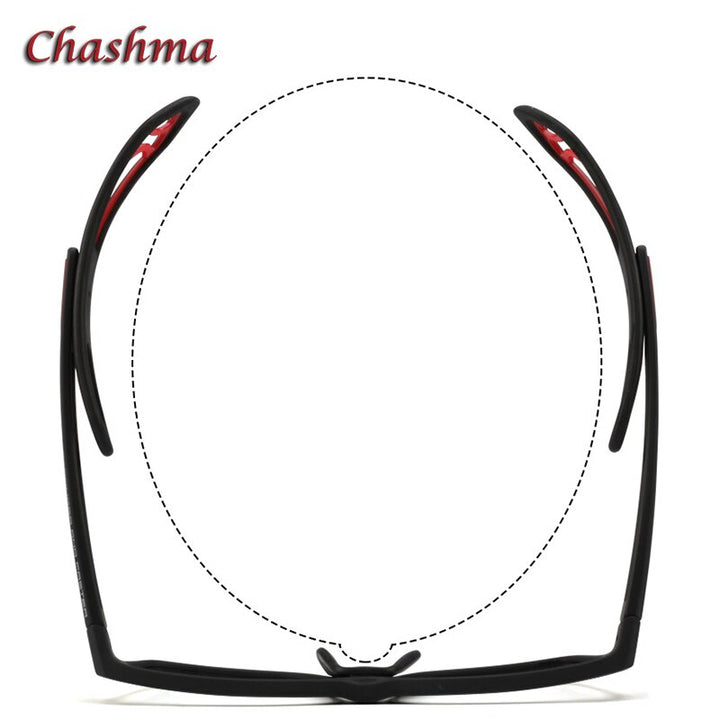 Chashma Ochki Unisex Full Rim Square Tr 90 Titanium Sport Eyeglasses 1927 Full Rim Chashma Ochki