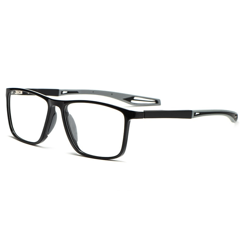 Yimaruili Unisex Full Rim Square Tr 90 Sports Eyeglasses TR1019R Full Rim Yimaruili Eyeglasses