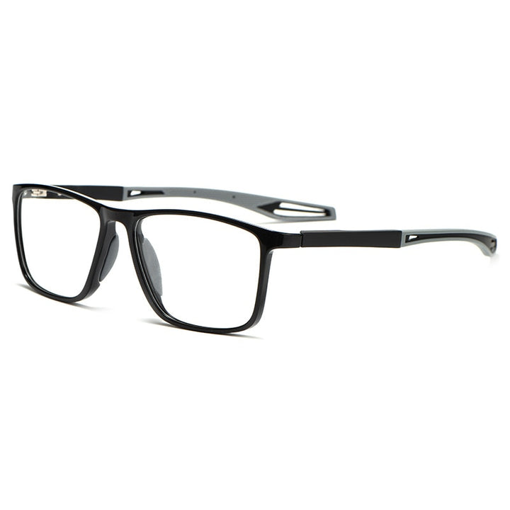 Yimaruili Unisex Full Rim Square Tr 90 Sports Eyeglasses TR1019R Full Rim Yimaruili Eyeglasses
