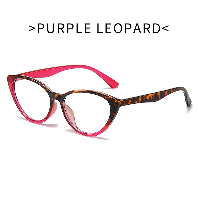 CCspace Unisex Full Rim Cat Eye Tr 90 Eyeglasses 55674 Full Rim CCspace Pink China