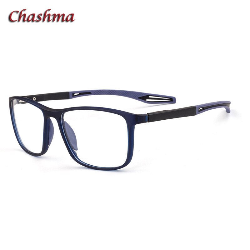 Chashma Ochki Unisex Full Rim Square Tr 90 Titanium Sport Eyeglasses 1021 Full Rim Chashma Ochki C6