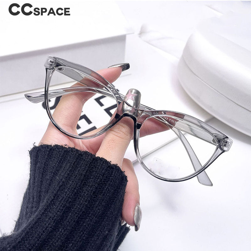 CCspace Women's Full Rim Cat Eye Acetate Eyeglasses 54547 Full Rim CCspace