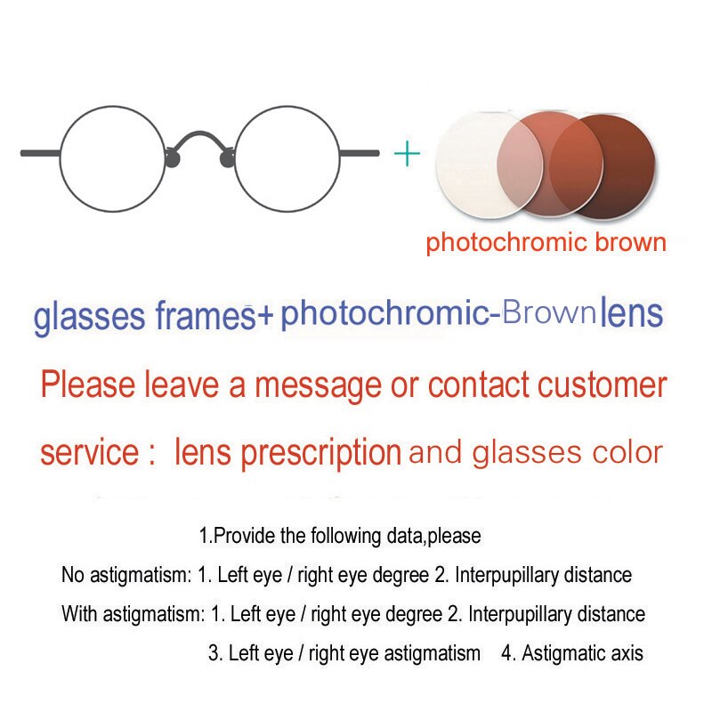 Yujo Unisex Full Rim Oval Round Titanium Eyeglasses Customized Lens Options Full Rim Yujo Browning China