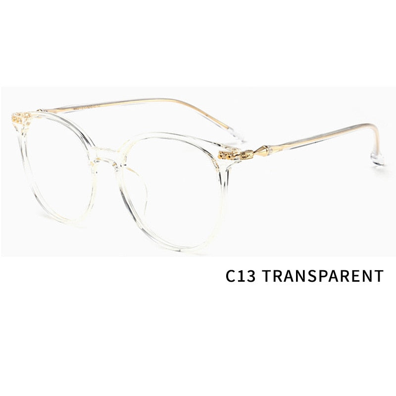 Kansept Unisex Full Rim Round Square Tr 90 Titanium Eyeglasses 90021 Full Rim Kansept C13