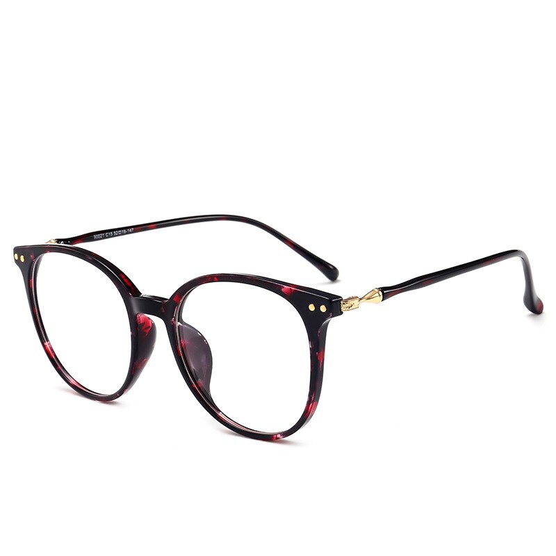 Kansept Unisex Full Rim Round Square Tr 90 Titanium Eyeglasses 90021 Full Rim Kansept