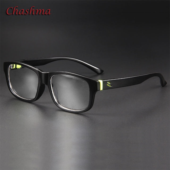 Chashma Ochki Unisex Full Rim Square Tr 90 Titanium Sport Eyeglasses 0048 Full Rim Chashma Ochki