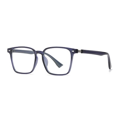 Ralferty Unisex Full Rim Square Tr 90 Acetate Eyeglasses D867 Full Rim Ralferty C609 Blue China 
