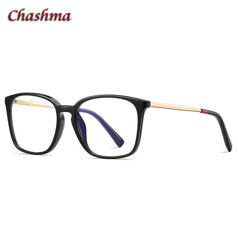 Chashma Ochki Unisex Full Rim Square Tr 90 Titanium Stainless Steel Eyeglasses 2079 Full Rim Chashma Ochki   
