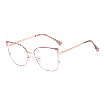 Ralferty Women's Full Rim Square Cat Eye Tr 90 Acetate Eyeglasses F82019 Full Rim Ralferty China C6 Cameo